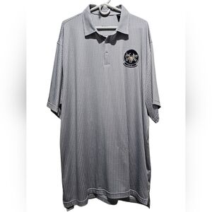 US Navy TRSA VX-30 Bloodhounds Golf Polo Shirt 2XL Air Test Evaluation Squadron